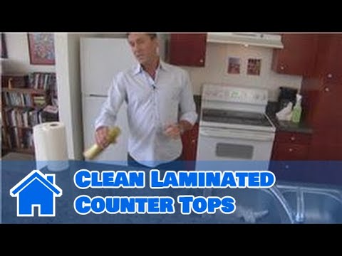 Household Cleaning How To Clean Laminated Counter Tops Youtube