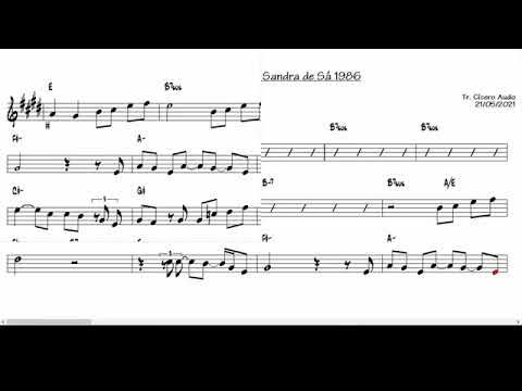 Deslizes - Fagner - Partitura para Saxofone Alto (Eb)