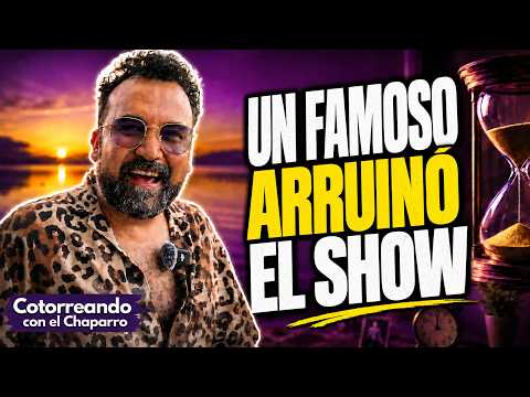¿Qué se siente ir después de un famoso en un evento?