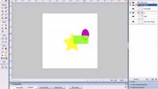 Fireworks:  Layering and Changing Shape of Objects