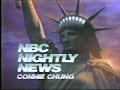 NBC Nightly News Connie Chung Sept 27 1986