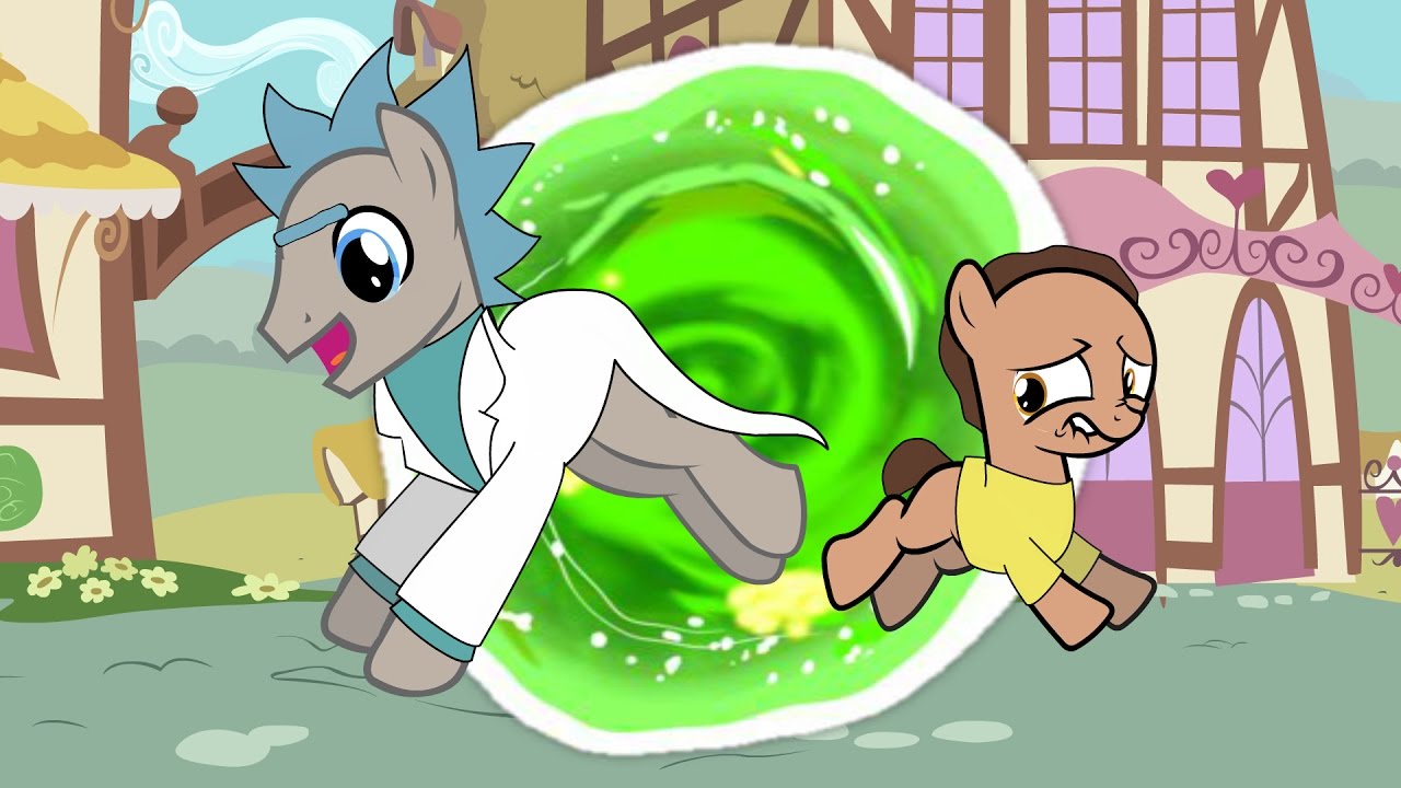 Pony Rick and Morty cameo?! 😲 : r/mylittlepony