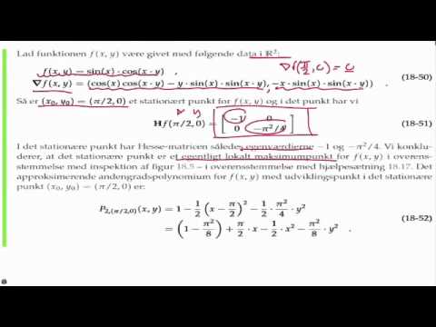 01005 Matematik1 Eksempel LokaleEgenskaberAfFunktionerIToVar