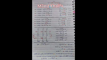 ملخص قوانين الفيزياء كلها تانية ثانوي في ورقة واحدة شاهد 