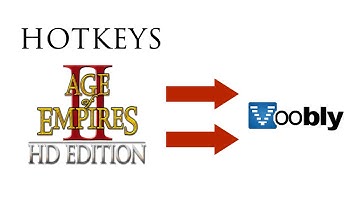 Age of empires 2 HD hotkeys Conversion to Voobly Compatibility