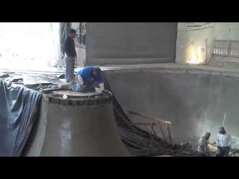 Vans Combi Pool construction w/Lance Mountain and ...