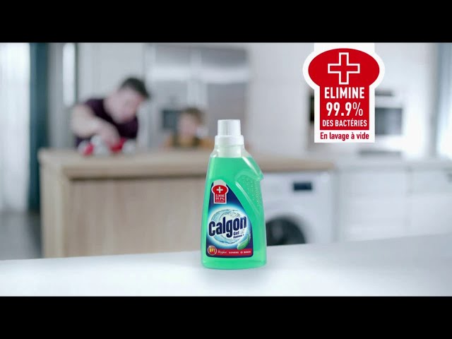 CALGON 3en1 Gel Hygiène Plus Anticalcaire Nettoyant pour Lave