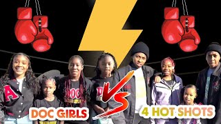 Fantastic Four❕| Doc Girls vs 4 Hot Shots 😳 | Comment Below Who You Think Won!!