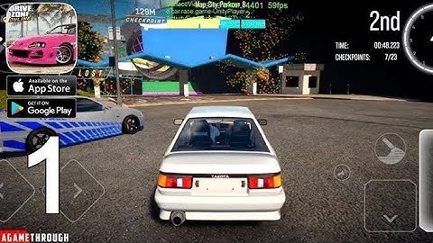 Drive Zone Car Simulator Online Gameplay Walkthrough Part-1 🙂 (Android iOS)