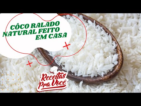 Vídeo: Como Fazer Coco Ralado