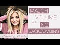 How to get MAJOR volume with NO backcombing! - Harmonize_Beauty