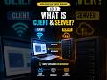 what is client & server - Lec 3 #client #server #webdevelopment #freecourse