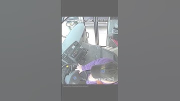 Heroic 7th grader stops school bus after driver passes out
