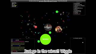 Gota.io INSANE GAMEPLAY 50K MASS POPSPLIT CRAZY DUBBLE SPLITS!