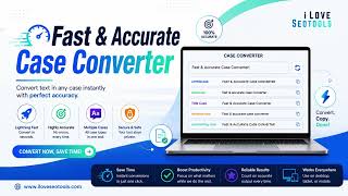 Case Converter Tool – Free Online Text Case Converter | iLoveSEOTools