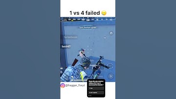 Epic 1v4 Clutch FAIL 😭 | FRAGGER FTW
