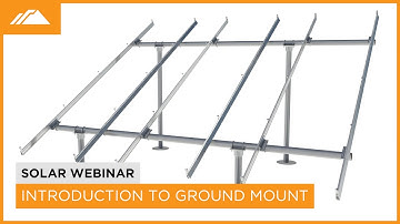 Ground Mount for Open Fields // Solar Webinar