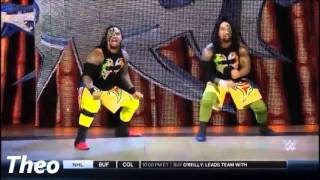 WWE The Usos entrance in SmackDown 2016