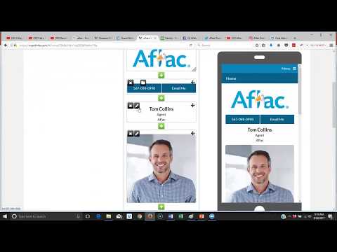 vCard Global Workshop - Build a vCard for an Insurance Agent