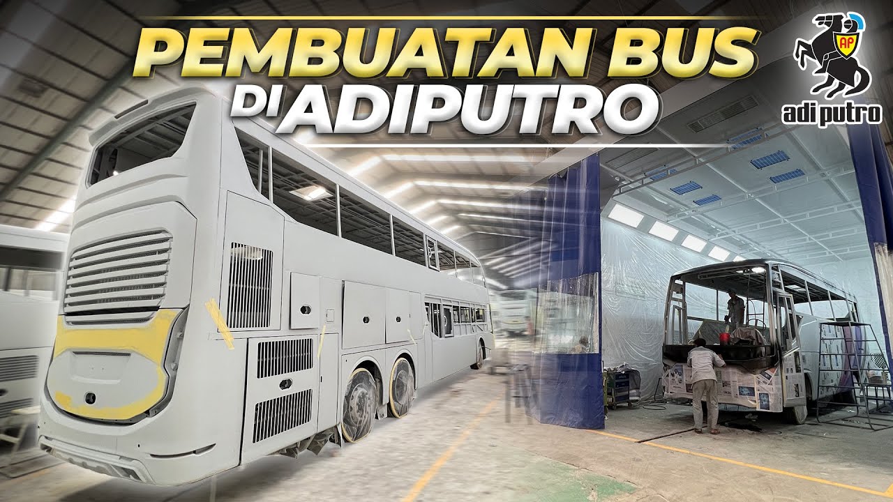 Begini Proses Pembuatan JETBUS 5 Di Karoseri ADIPUTRO