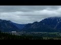 Dunkle Wolken über Inzell