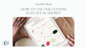How to use custom icons in Showit