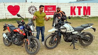 Royal Enfield Himalayan 450 Vs KTM 390 Adventure X  Kon Bekar Hai ? @rkadventure0001