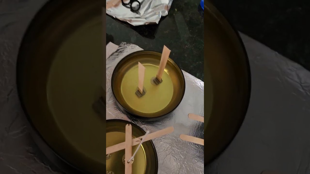 Making 16oz tin candle for testing