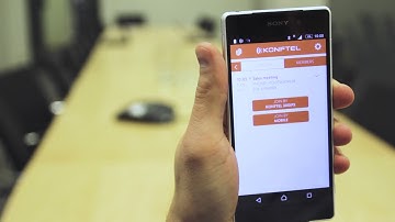 Konftel Unite - 1# Start your conference with a click!