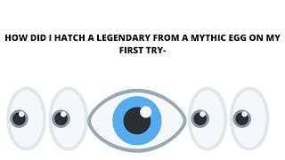 HOW DID I HATCH A PHOENIX ON MY FIRST TRY??!?!?!!??!?!!?!?!?!?!?!?!?!