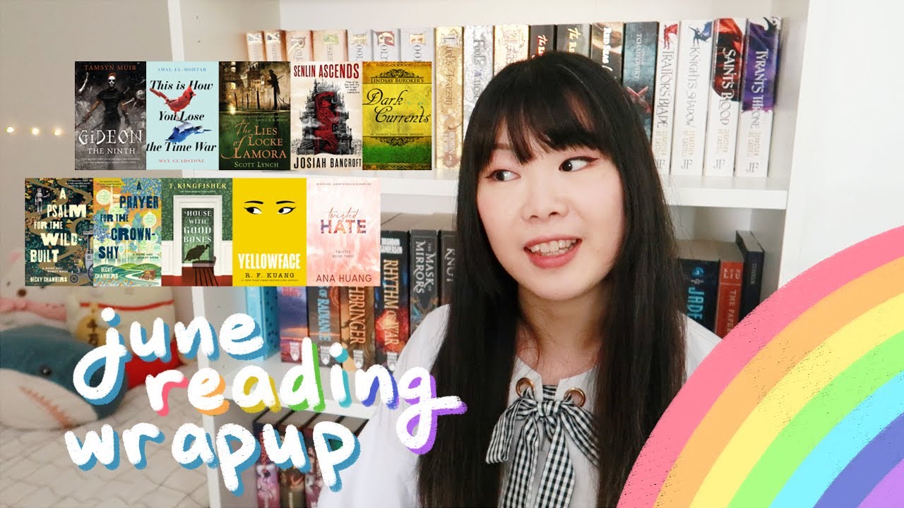 june reading wrapup 🌈 i read 10 things again?!