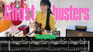 ゴーストバスターズ (ベース用タブ譜) - レイ・パーカーJr.