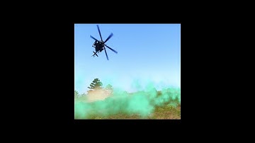 MH-6M Littlebird Main Rotor Failure #Shorts