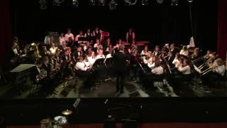 Moscow High School Band performs "Drive!" (Roszell), Dec. 14, 2016. Joel Pals, Director.
