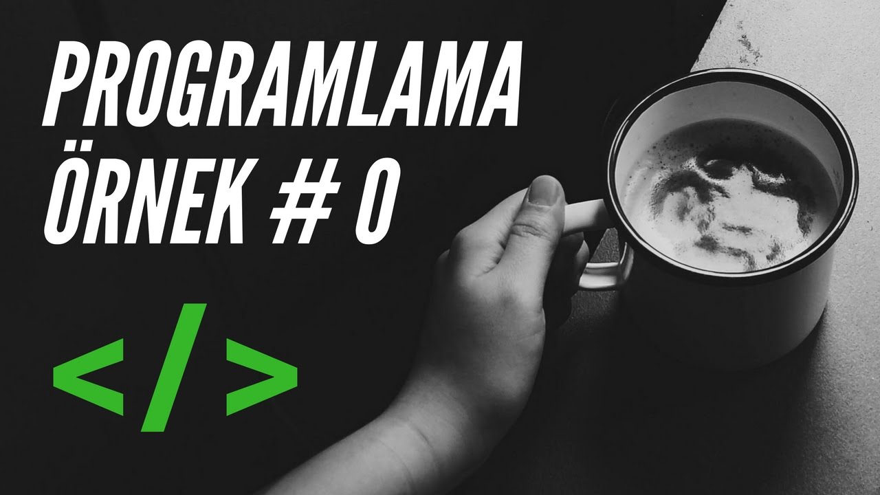 Programlama Örnek #0 - Python - YouTube