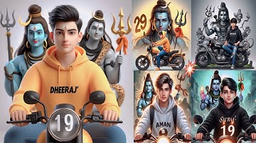 Maha Shivratri 3d Ai image editing tutorial | Bing Ai viral editing | Bing image creator tutorial