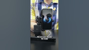 Bộ cốc kèm cáp sạc nhanh 45W Hoco C127A #shorts #unbox #unboxing #review #chiemtaimobile #bosacnhanh
