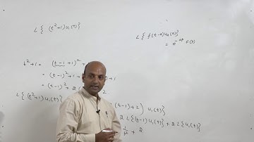 Lecture 34-Laplace Transforms of Unit Step Function