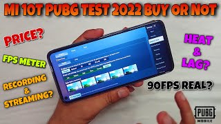 Xiaomi Mi 10t PUBG Test in 2022 Buy or not | 90fps work? | Battery? | Price? | Electro Sam | PUBGM