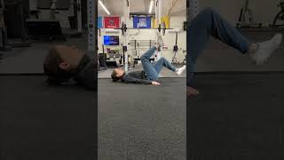 Lower extremity deadbug