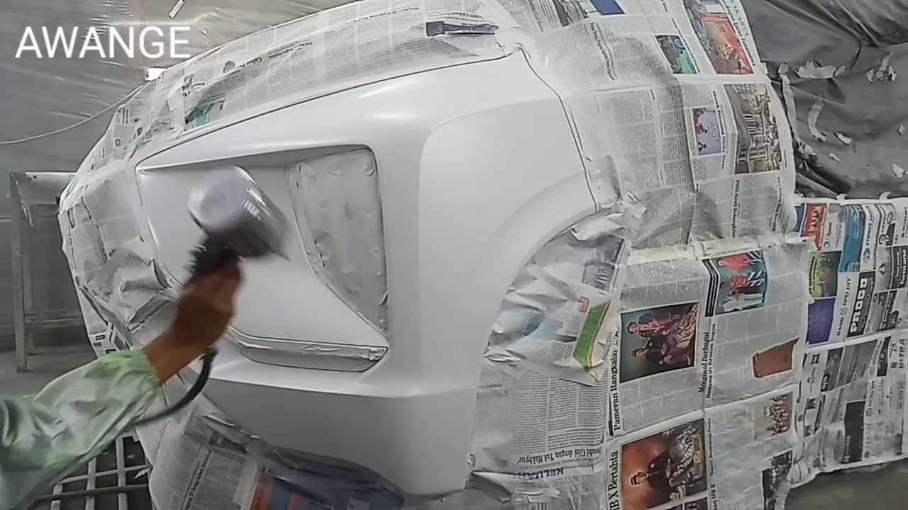 Spot Repaint Front Bumper X-pander - YouTube
