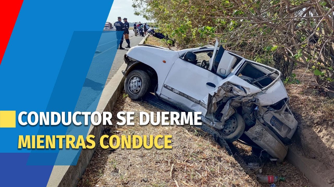 Conductor se duerme al volante y choca contra otro vehículo en ...