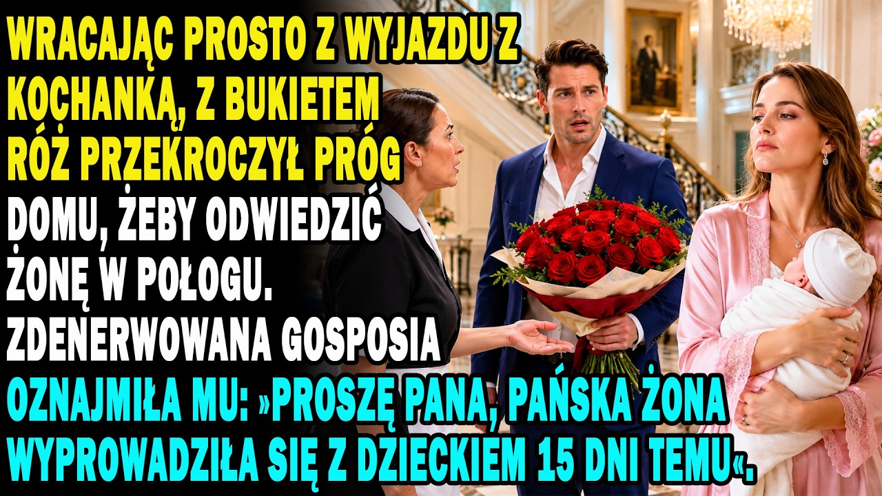 Pani Halinka patrzyła na mnie bez cienia emocji, zaklejając kartonowe pudło taśmą. „Pan Wilczyński. Pani Wilczyńska wyprowadziła się z dzieckiem piętnaście dni temu.” Wróciłem właśnie z Malediwów,...