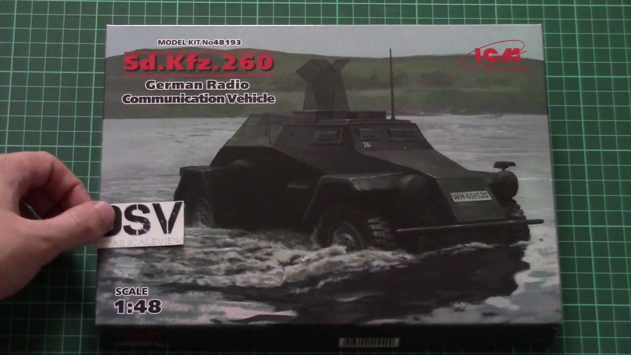 icmd ICM 1/48 Sd.Kfz 260 (48193) Review