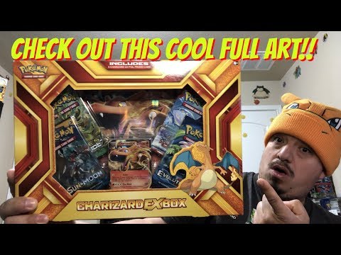 Pokemon Cards - Charizard EX Box Opening - Full Art Pull!!