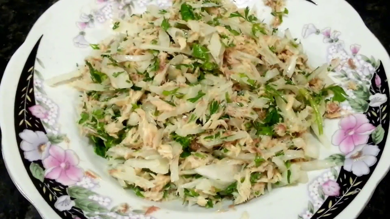 mackerel fish recipe Indian Bengali style mackerel recipe salad dry