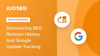 Announcing SEO Revision History and Google Update Tracking