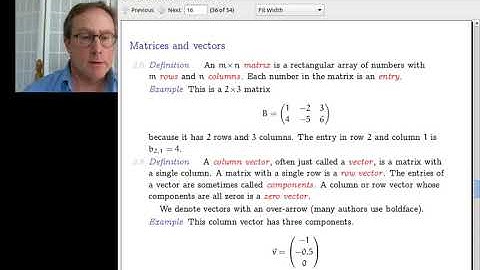 One.I.2 Describing Solution Sets, Part Two