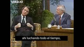 Carl Sagan hablando de la evolución humana y Star Wars