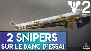 DESTINY 2 SNIPER DU RAID vs SNIPER DU JUGEMENT
